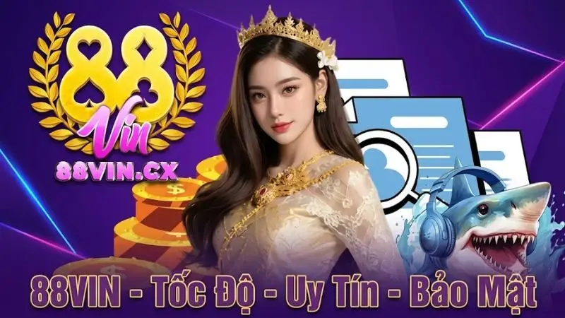 Banner minh họa quy trình nạp rút tiền an toàn và bảo mật tuyệt đối tại 88vin.